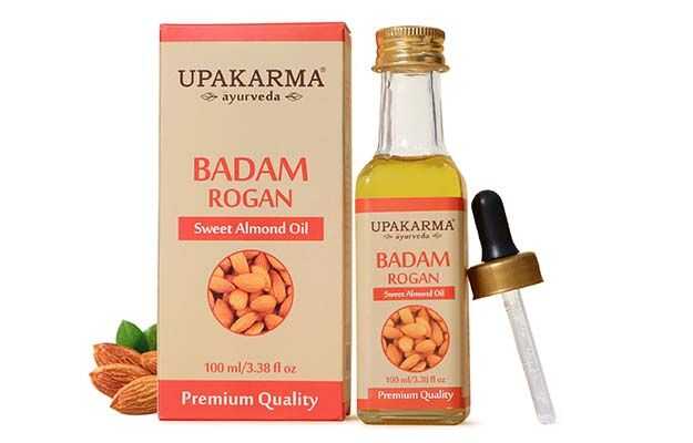 Upakarma Ayurveda Badam Rogan Oil: Uses, Price, Dosage, Side Effects,  Substitute, Buy Online