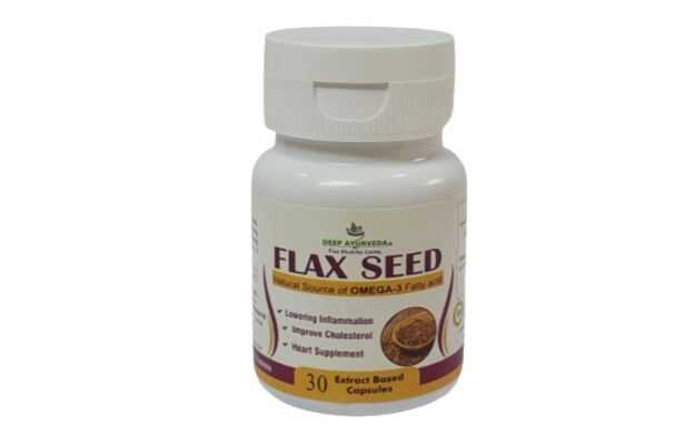 Deep Ayurveda Flax Seed Capsule