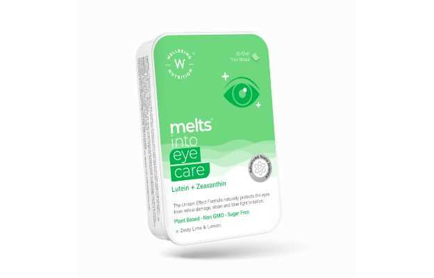 Wellbeing Nutrition Melts into Eye Care Oral Thin Strip Sugar Free