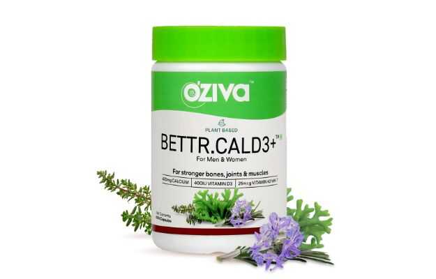 OZiva Plant Based Better CalD3+ Capsule