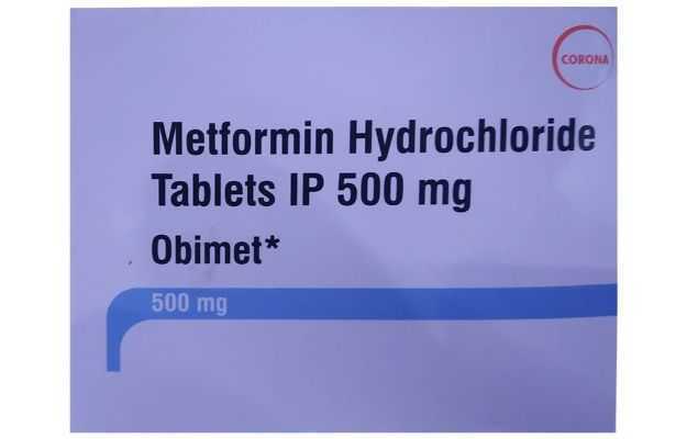 Obimet 500 Tablet (15)