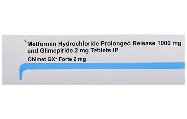 Obimet GX Forte 2 Tablet PR