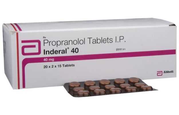 Inderal 40 Tablet (15)