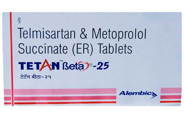 Tetan Beta 25 Tablet (15)