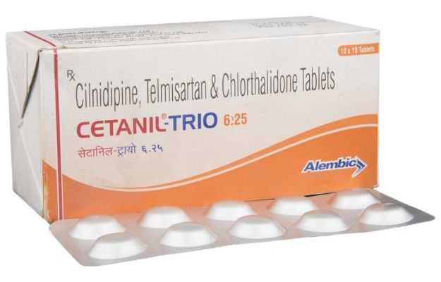 Cetanil Trio 6.25 Tablet