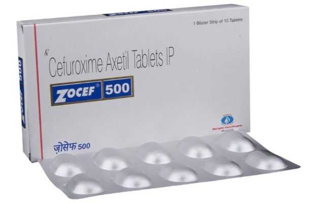 Zocef 500 Tablet