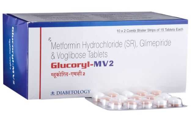 Glucoryl MV 2 Tablet