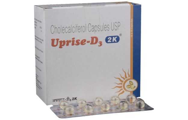 Uprise D3 2K Soft Gelatin Capsule