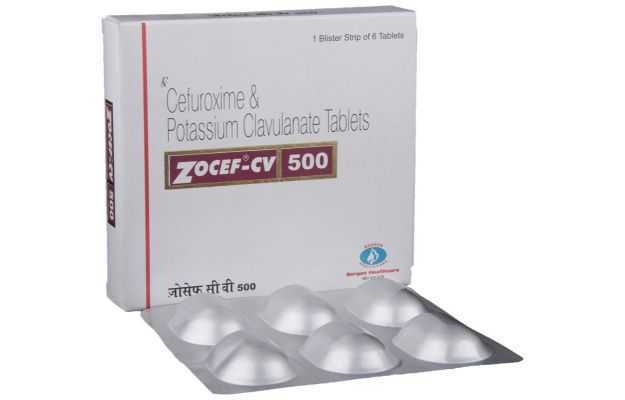 Zocef CV 500 Tablet