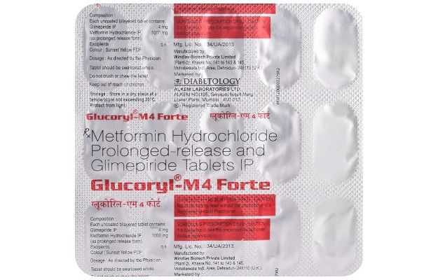 Glucoryl M4 Forte Tablet (15)