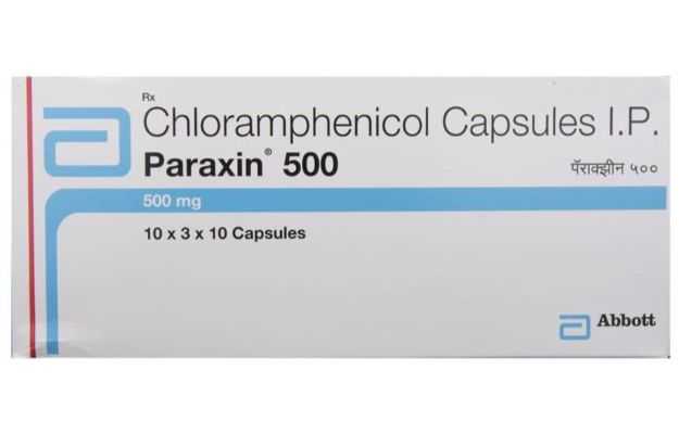 Paraxin 500 Capsule (10) in Hindi की जानकारी, लाभ, फायदे, उपयोग, कीमत ...
