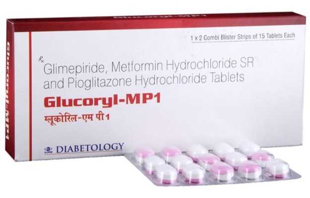 Glucoryl MP 1 Tablet