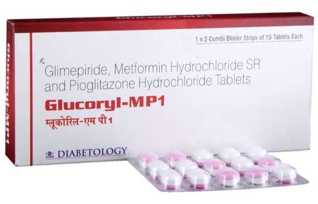 Glucoryl MP 1 Tablet