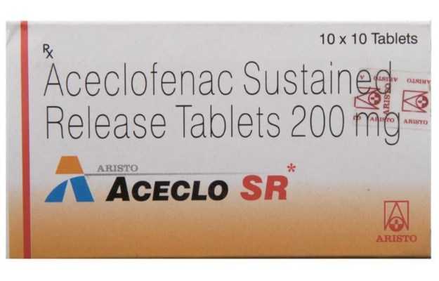 Aceclo Sr Tablet Uses Price Dosage Side Effects Substitute Buy Online