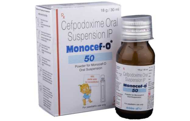 Monocef O 50 Oral Suspension