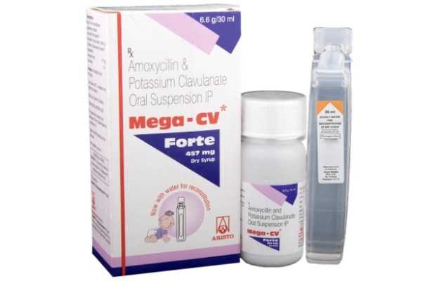 Mega CV Forte 457mg Dry Syrup