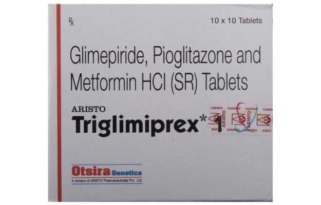 Triglimiprex 1/500/15 Tablet SR