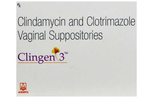 Clingen 3 Vaginal Suppository