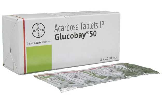 Glucobay 50 Mg Tablet