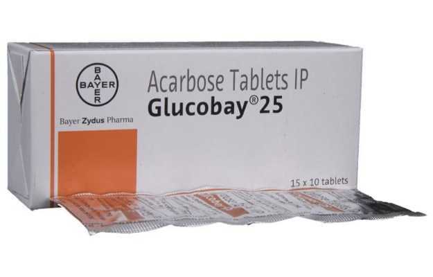 Glucobay 25 Mg Tablet
