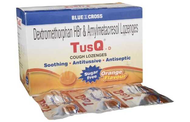 Tusq D Cough Lozenges Sugar Free