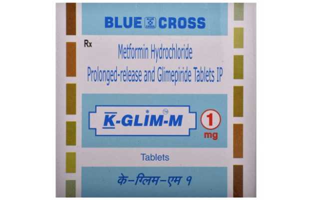 K Glim M 1 Mg Tablet (15)
