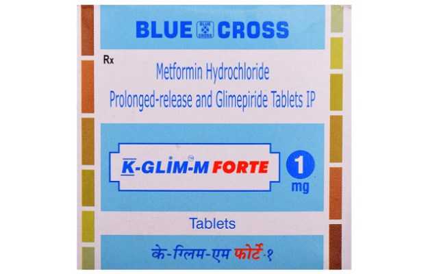 K Glim M Forte 1 Mg Tablet (15)