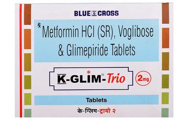 K Glim Trio 2 Mg Tablet (15)
