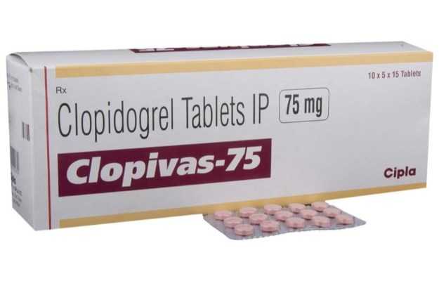 Clopivas 75 Mg Tablet