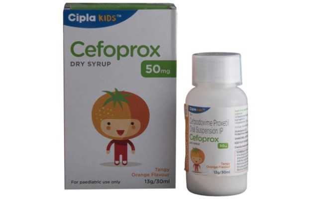 Cefoprox 50 Mg Dry Syrup