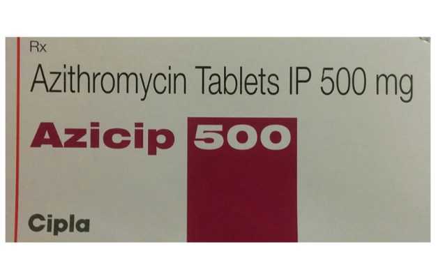 Azicip 500 Tablet (3)