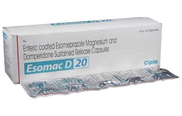 Esomac D 40 Capsule SR: View Uses, Side Effects, Price and