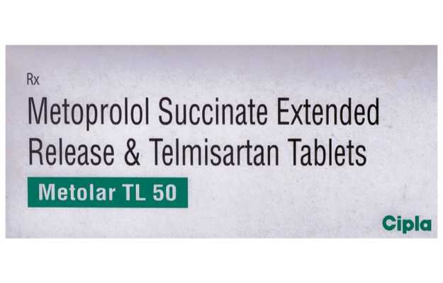 Metolar TL 50 Tablet