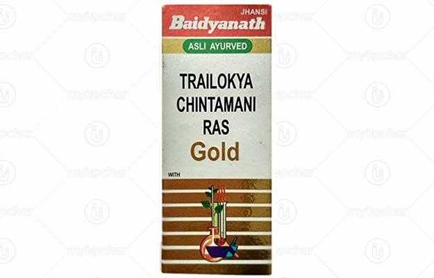 Baidyanath Trailokya Chintamani Ras Tablet