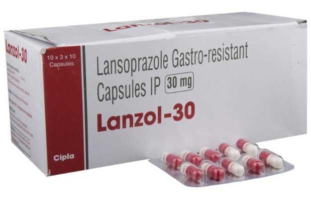 Lanzol 30 Mg Capsule