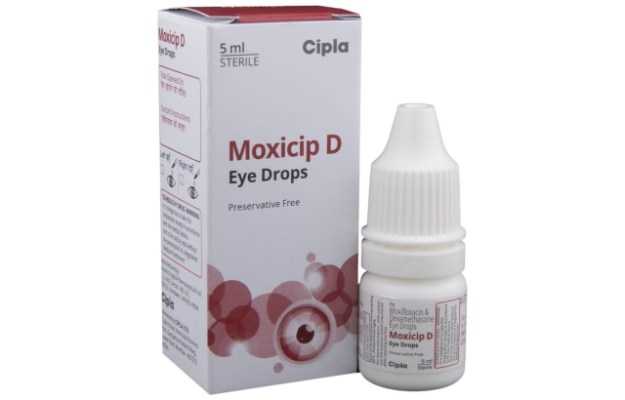 Moxicip D Eye Drop