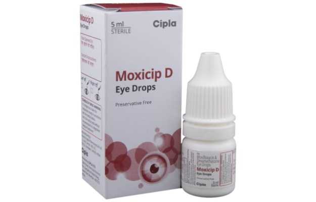 Moxicip D Eye Drop