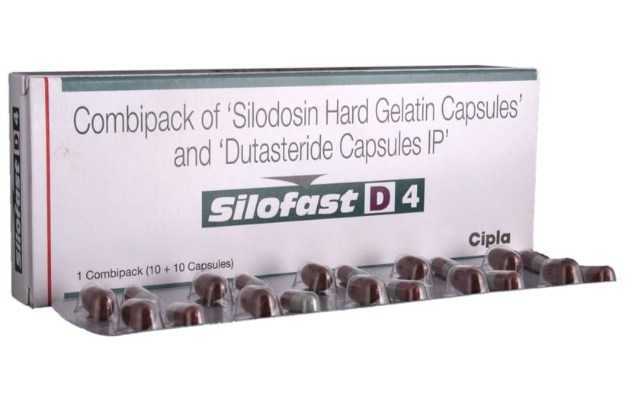 Silofast D Tablet Silodosin (8mg) Dutasteride Genericbucket