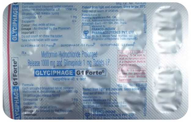 Glyciphage G 1 Forte Tablet