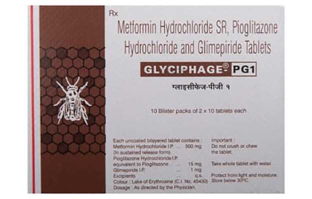 Glyciphage PG 1 Tablet SR (15)