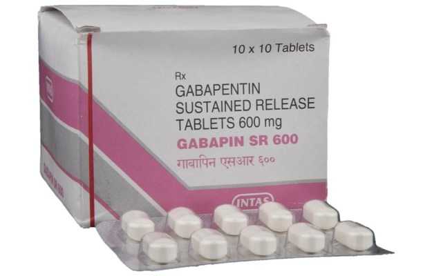 Gabapin SR 600 Tablet (10)