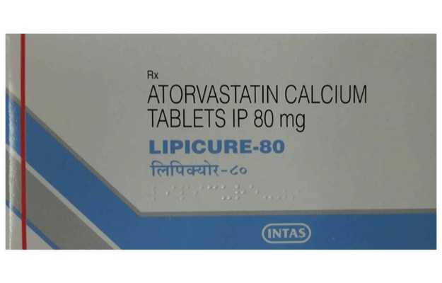 Lipicure 80 Tablet (10)