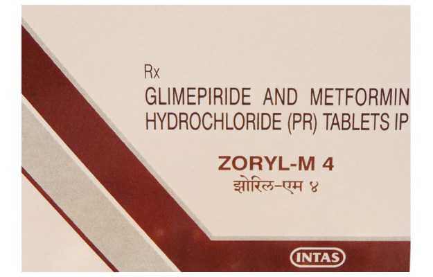 Zoryl M 4 Tablet PR (15)