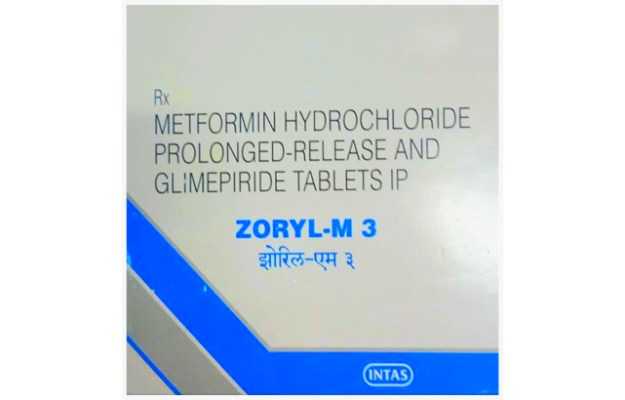 Zoryl M 3/500 Tablet PR (15)