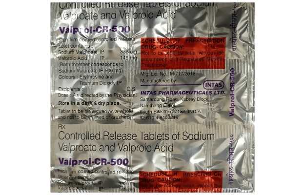 Valprol CR 500 Tablet (15)