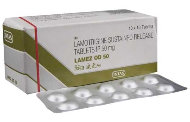 Lamez OD 50 Tablet SR Uses Price Dosage Side Effects