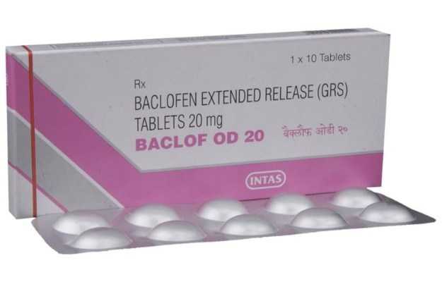 Baclof OD 20 Tablet ER