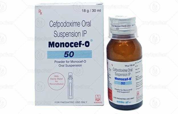 Monocef O 100 Powder for Oral Suspension