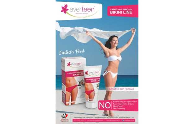 Everteen Bikini Line Hair Remover Creme 50gm_3