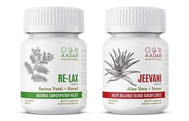 Aadar Re Lax Digestive Wellness & Jeevani Diabetes Care Pack